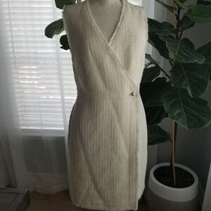 H&M wool wrap dress size medium NWT